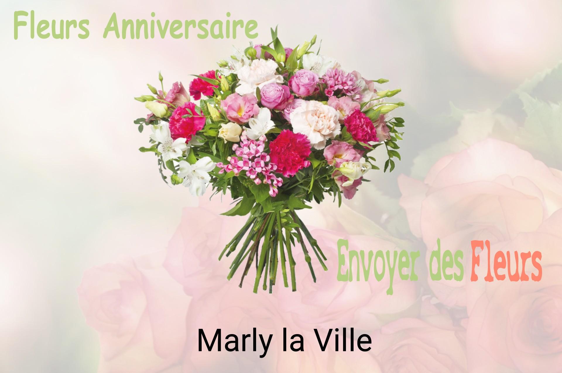 Bouquet de fleurs d’anniversaire livré à Marly-la-Ville