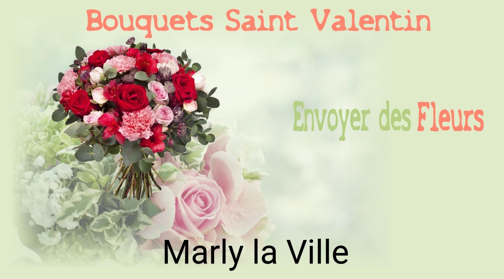 Roses de Saint-Valentin livrées à Marly-la-Ville